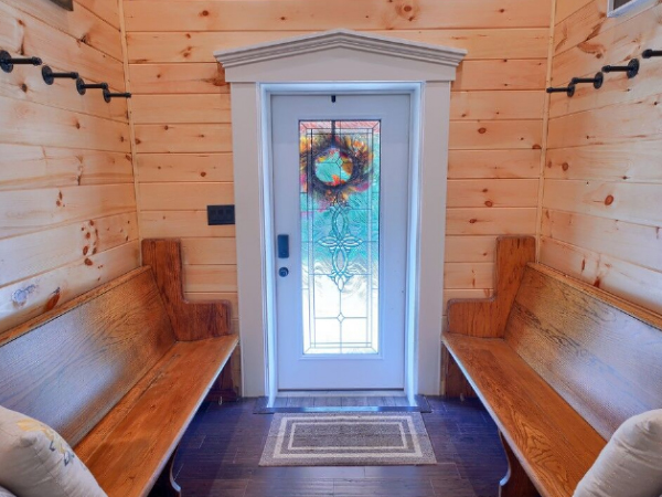 chapel front door