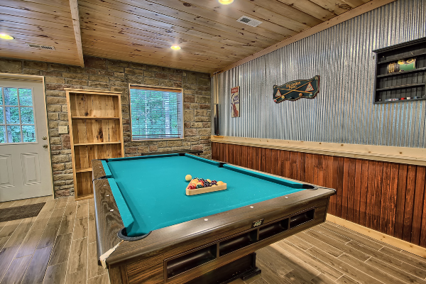 Escape to the game room's playful retreat