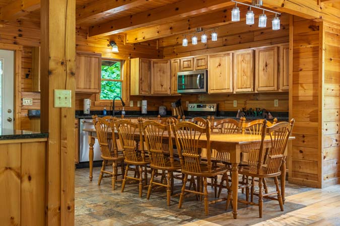Fully equipped kitchen