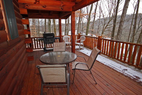 Savor nature's beauty from the cabin deck